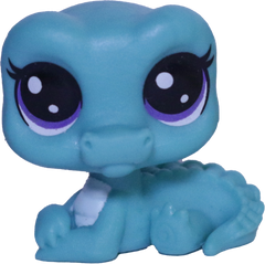 #48 Mini Crocodile "Snoutley Aquablue"