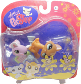 Pet Pairs: Happiest Destiny Cat and Mouse #1100 #1101 (LOOSE)