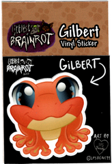 Littlest Brainrot Mascot Sticker - Gilbert