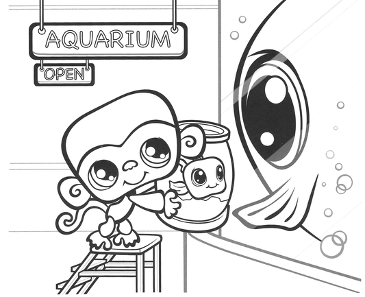 Activity Collection Coloring Pages