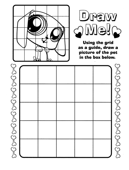 Littlest Pet Shop Activity: Draw Me!