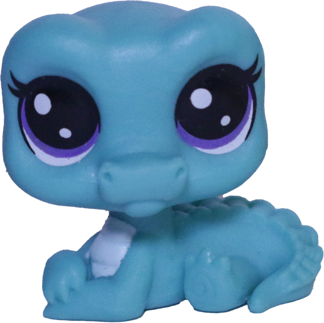 #48 Mini Crocodile "Snoutley Aquablue"