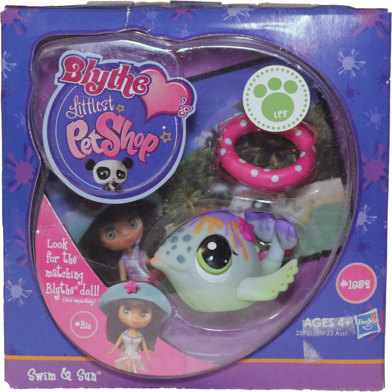 Blythe Loves LPS: "Swim & Sun" #1852 Whale