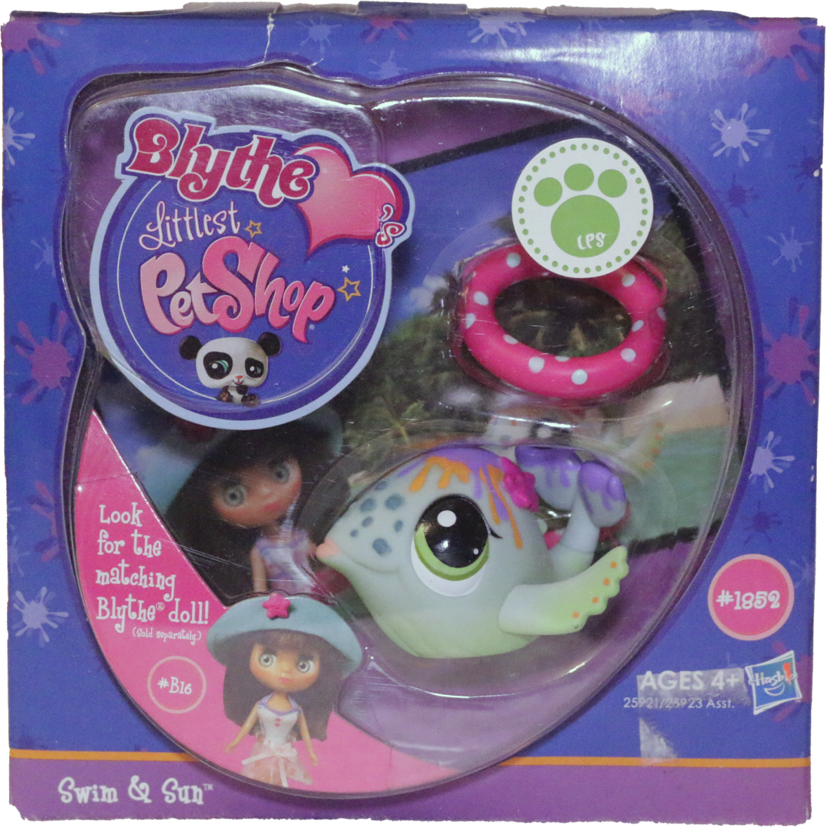 Blythe Loves LPS: "Swim & Sun" #1852 Whale