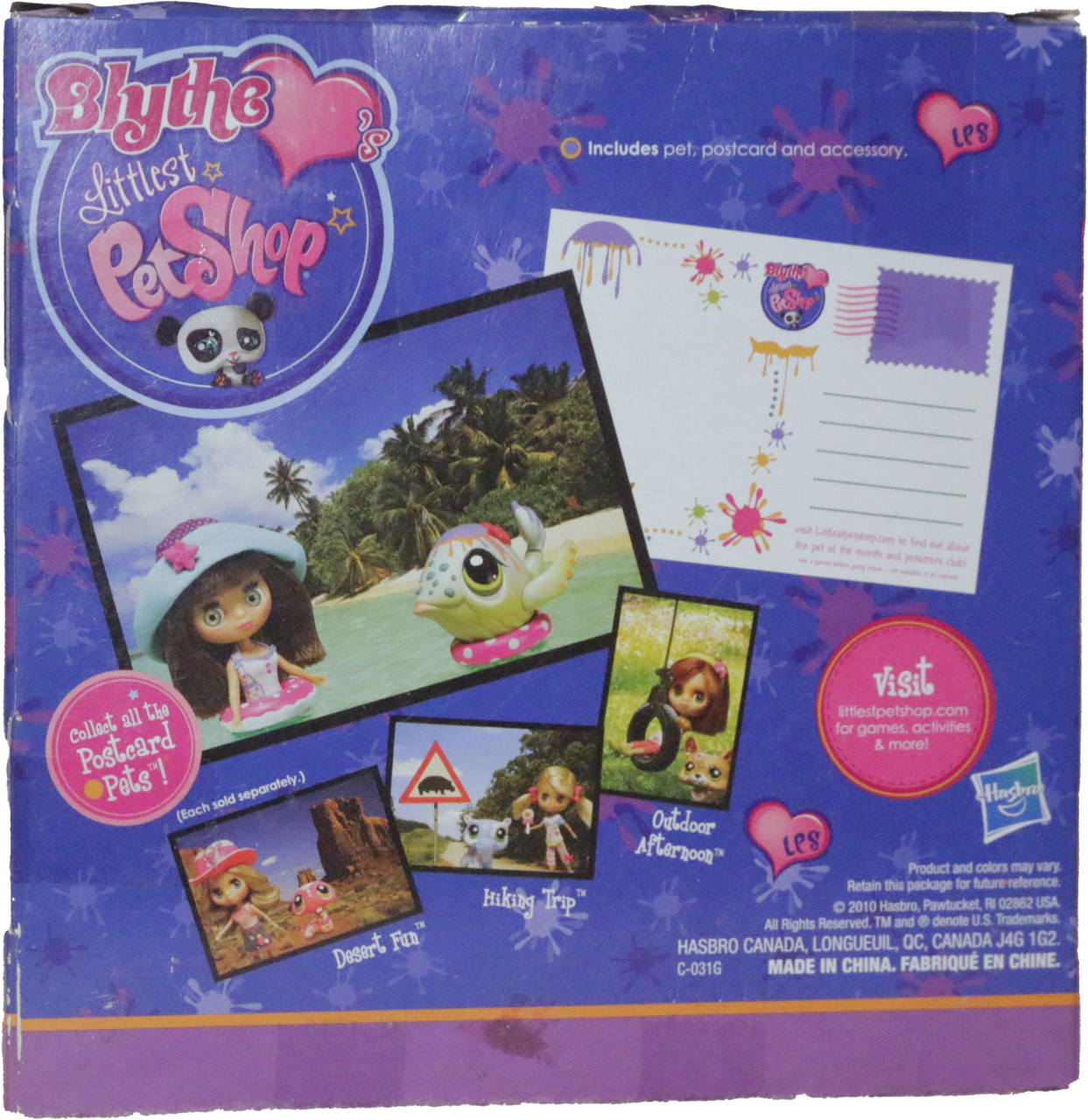 Blythe Loves LPS: "Swim & Sun" #1852 Whale