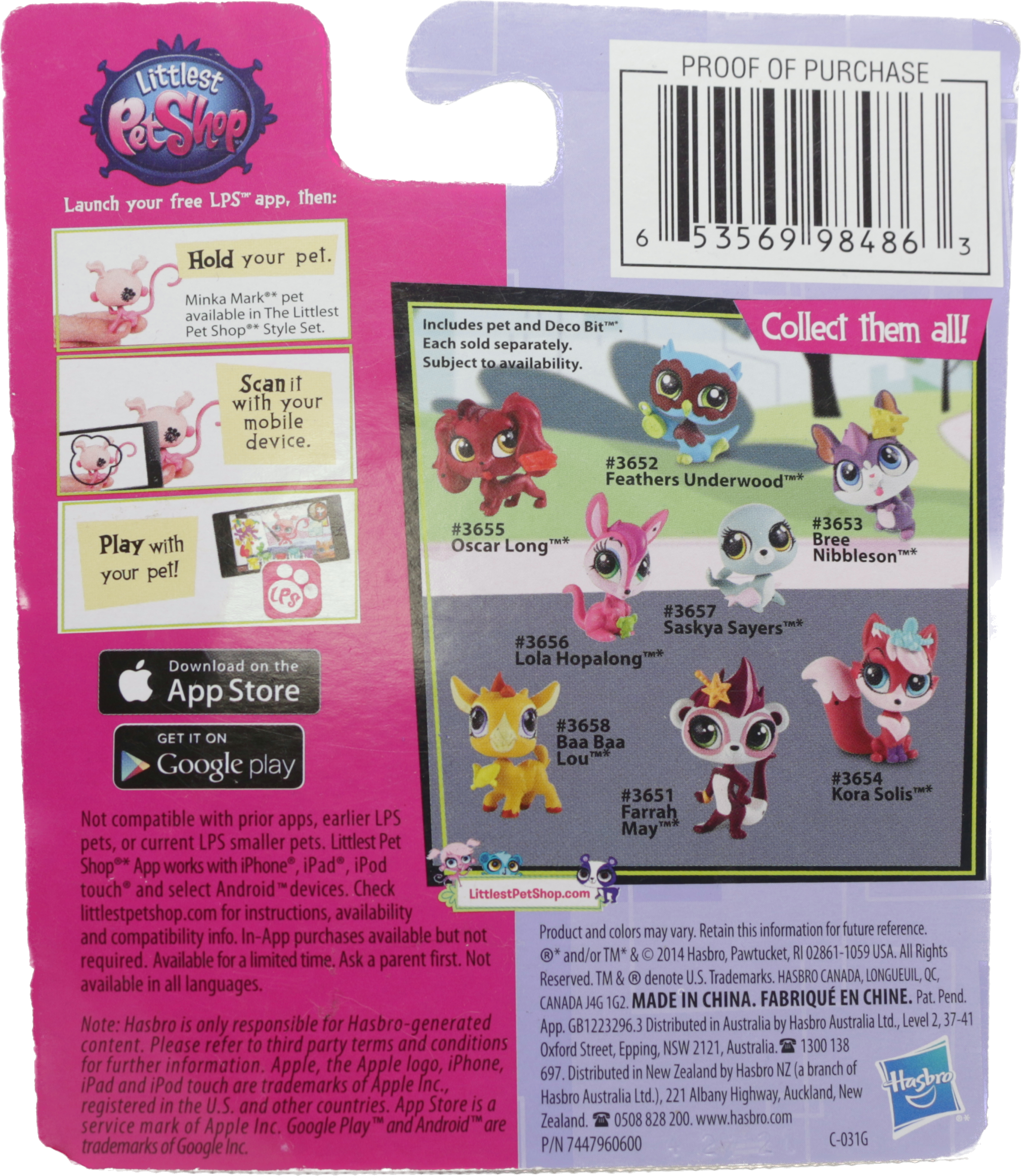 G4 Singles: Saskya Sayers (Pink Variation)