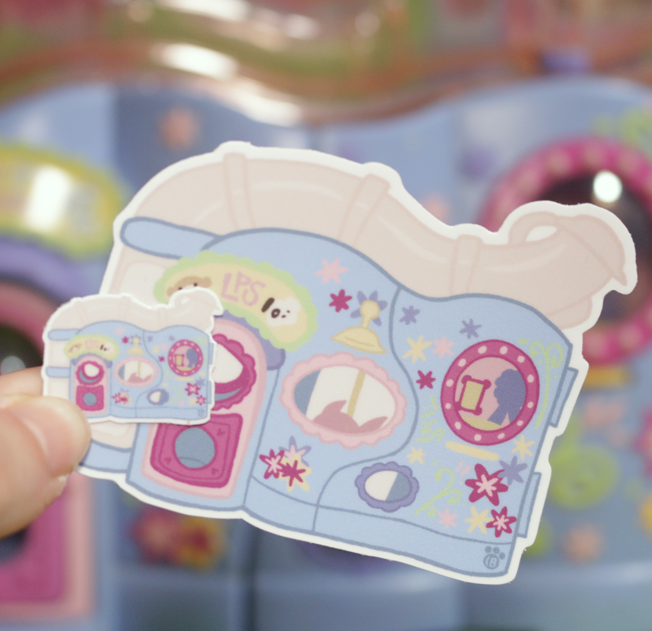 Little Lovin' Pet Playhouse Mini Sticker