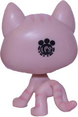 #252 Shorthair Cat "Hula Hibiscus"