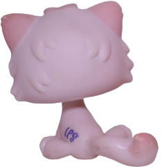 #1083 Sitting Persian Cat