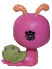 #122 Snail "Huggsie Pinkerson"