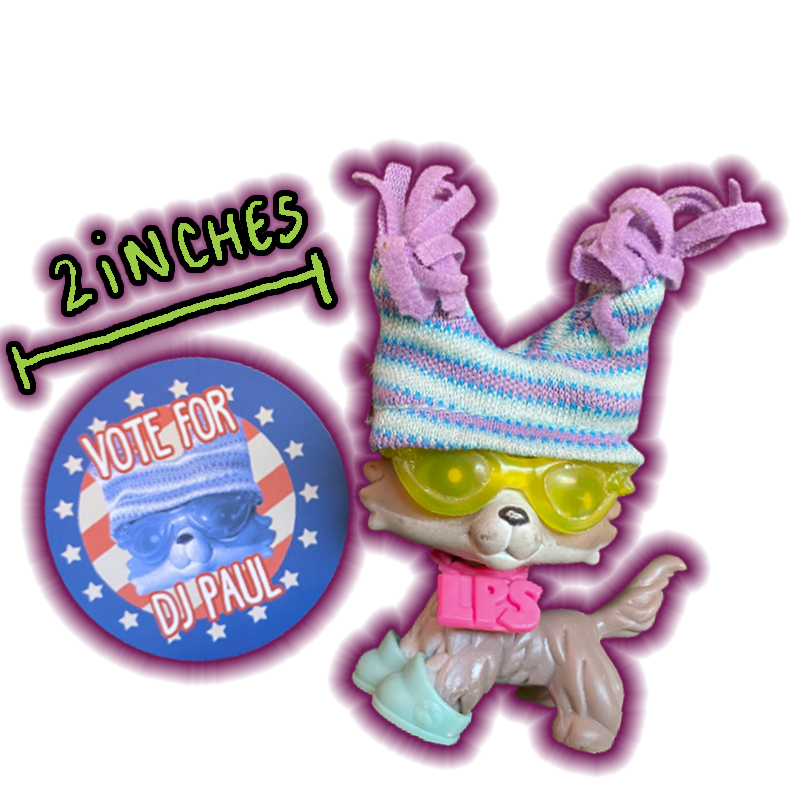 "Vote for DJ Paul" Sticker