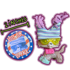 "Vote for DJ Paul" Button Pin